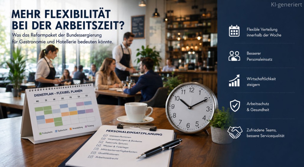 Was das Reformpaket 2026 der Bundesregierung für Gastronomie und Hotellerie bedeuten könnte Was das Reformpaket 2026 der Bundesregierung für Gastronomie und Hotellerie bedeuten könnte