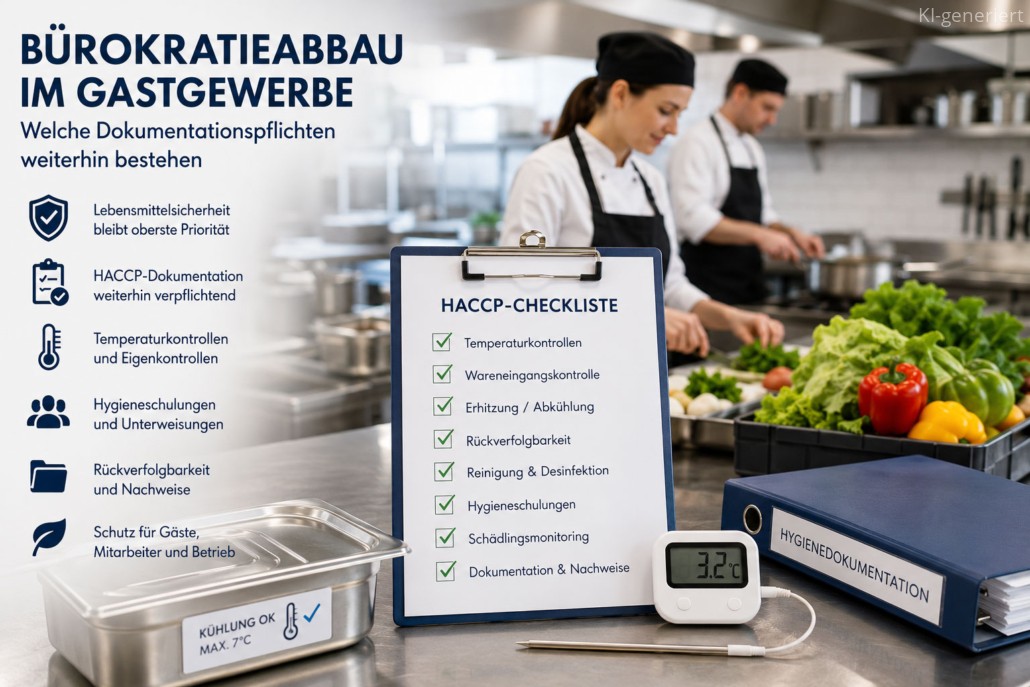 Bürokratie im Gastgewerbe Bürokratie im Gastgewerbe